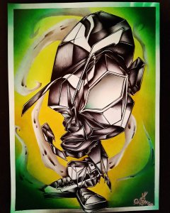 BBoy origamique n°1