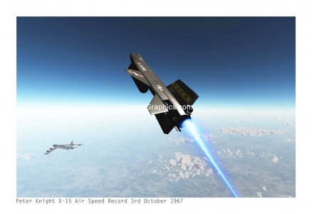 Peter Knight X 15 Air Speed Record 3rd October 1967