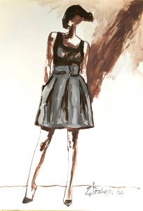 Etude pour une Robe IV