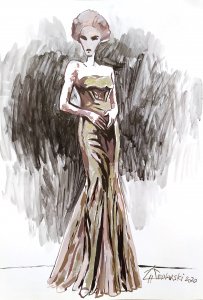 Etude pour une Robe VIII