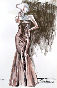 Etude pour une Robe IX