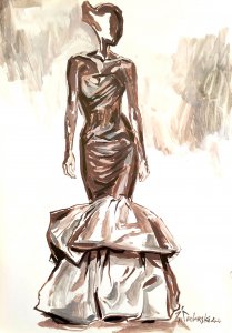 Etude pour une Robe X