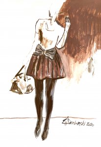 Etude pour une Robe XII