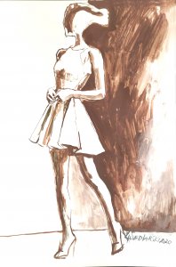 Etude pour une Robe XIII