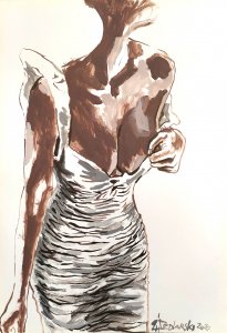 Etude pour une Robe XIV