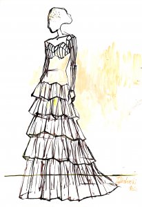 Etude pour une Robe XVI