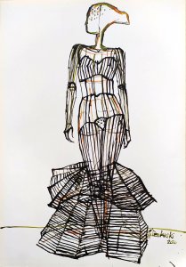 Etude pour une Robe XVII