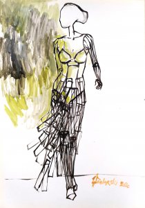 Etude pour une Robe XVIII