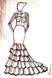 Etude pour une Robe XIX