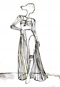 Etude pour une Robe XX