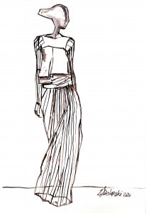 Etude pour une Robe I