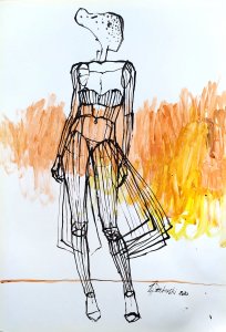 Etude pour une Robe XXI