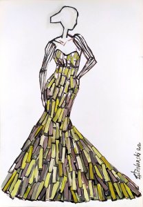 Etude pour une Robe XXIV