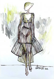 Etude pour une Robe XXVIII