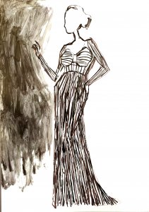 Etude pour une Robe XXXI