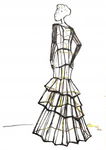 Etude pour une Robe XXXII