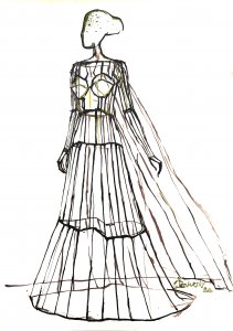 Etude pour une Robe XXXIII