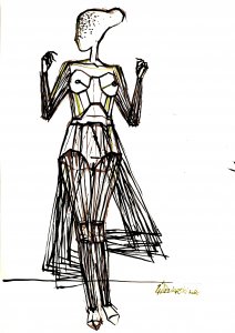 Etude pour une Robe XXXIV