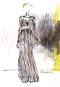 Etude pour une Robe XXXVI