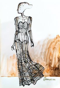 Etude pour une Robe XL