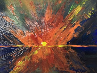 Abstract sunrise h3k 