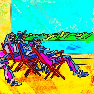 PEOPLE IN THE SUN – 1960 – Tribute to Edward HOPPER