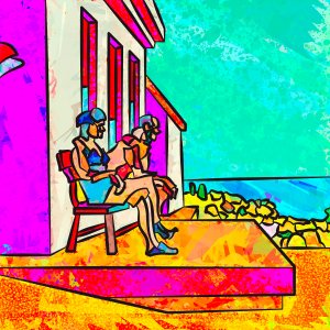 SEA WATCHERS – 1952 – Tribute to Edward HOPPER