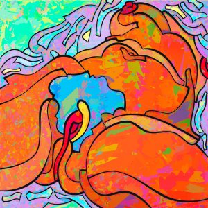 NOUS SOMMES TOUS PASSES PAR LA ) L’ORIGINE DU MONDE – 1866 – Tribute to Gustave COURBET