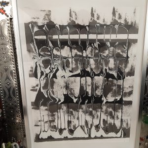 matière qui fond lentement