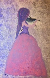 Peinture abstraite acrylique décorative Adéna