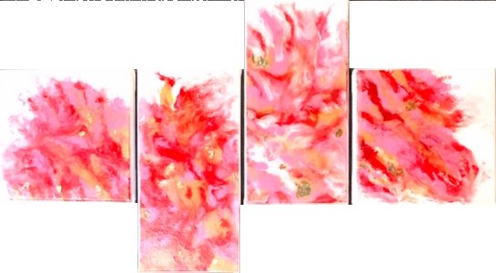 Peinture abstraite acrylique décorative Anyakaï