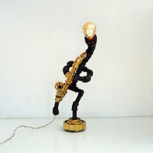 Unique Lamp, Minimalist, Bedroom Decor, Saxophone Art, Room Decor, Bohemian Decor, Thanksgiving Decor, Gift For Her, Wedding Gift, Mom Gift Active