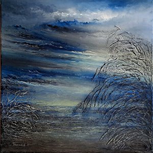 HENRIC Florence  V.  - Baume apaisant (tableau, Huile / Toile)