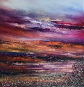 HENRIC Florence  V.  - Eminence (tableau, Huile / Toile)