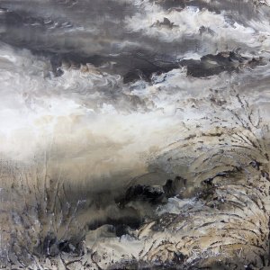 HENRIC Florence  V.  - Passage (tableau, Huile / Carton entoilé)