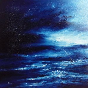 HENRIC Florence V. - Echappée (tableau, Huile / Toile)