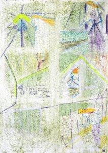 EXperience - Dessin sur anthotype