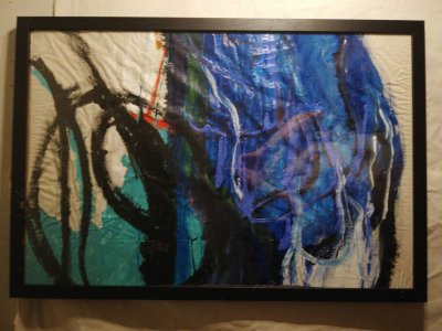 Blauw met een vleugje rood