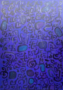 “acrílico azul” 2021