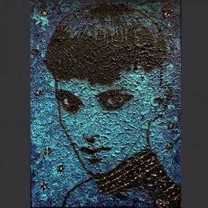 Ava acrylique 46x33cm