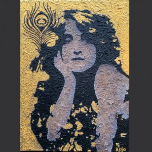 Maude AD acrylique 46x33cm