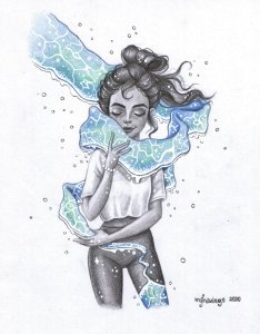 INSPIRATIONAL CARD - WATER EMBRACE