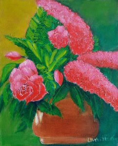 Les Roses et Buddleias