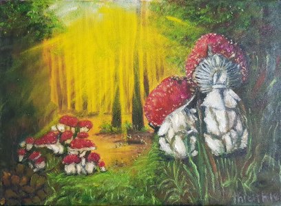 Sous le Bois, les Amanites