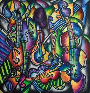 The sound of colours