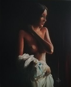 Jeune femme en doute