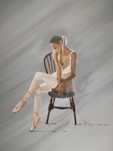 Danseuse dans ses pensées
