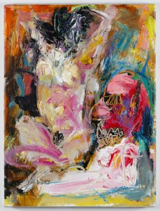 DAME ET SON FAUNE  (LADY AND HER FAUNA)  