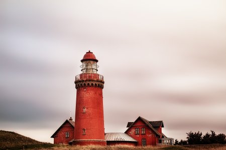 The red lighthouse