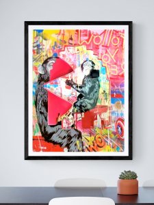 Art-Cade Bites Monkey 